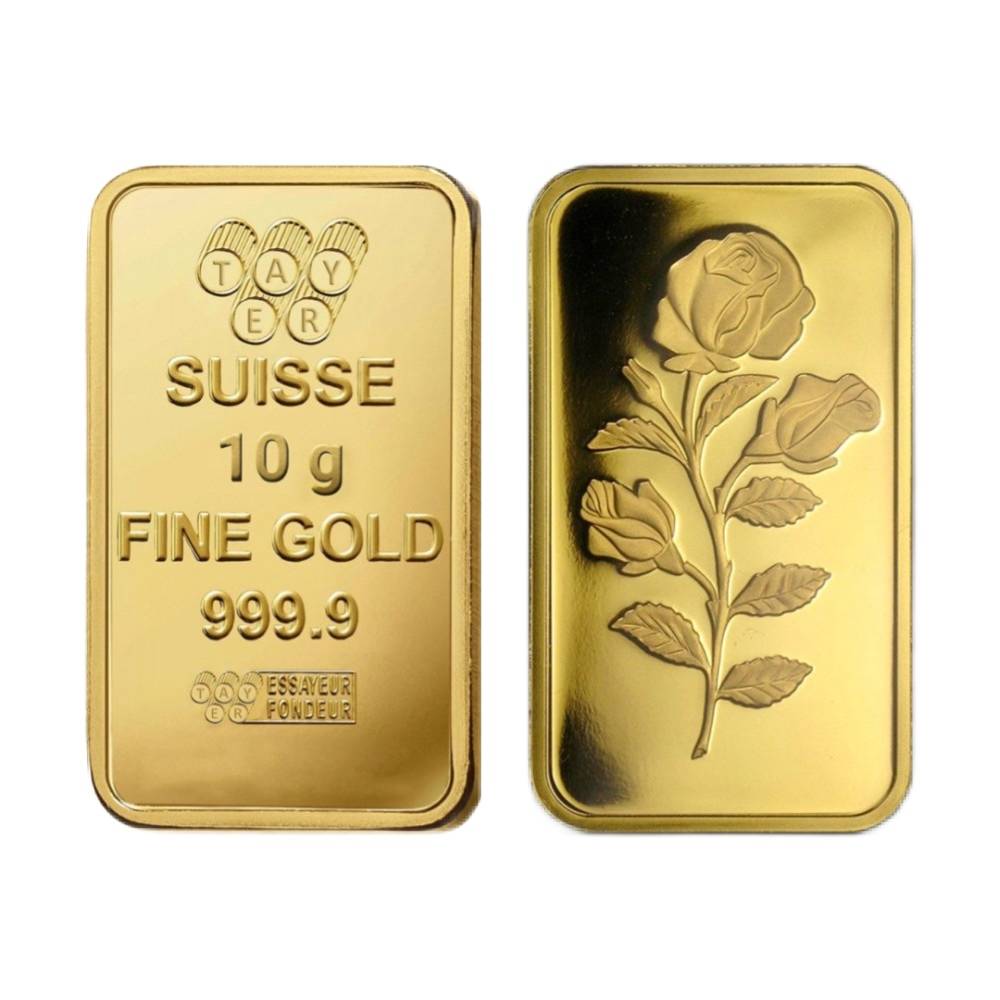 سبيكة الذهب حجم 10 غرام