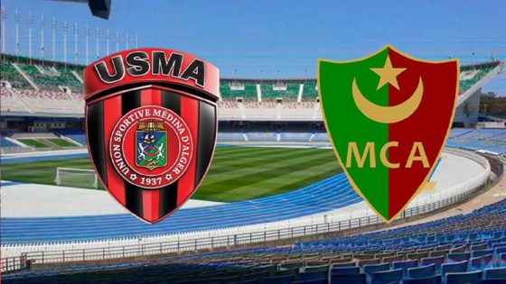 مباراة المولودية واتحاد الجزائر في الدوري الجزائري