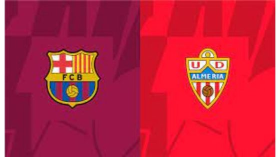 بث مباشر مباراة برشلونة وألميريا في الدوري الإسباني 2023-2024