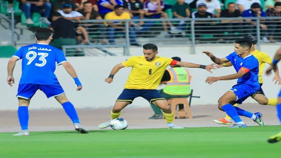 مباراة الكرخ وزاخو في الدوري العراقي