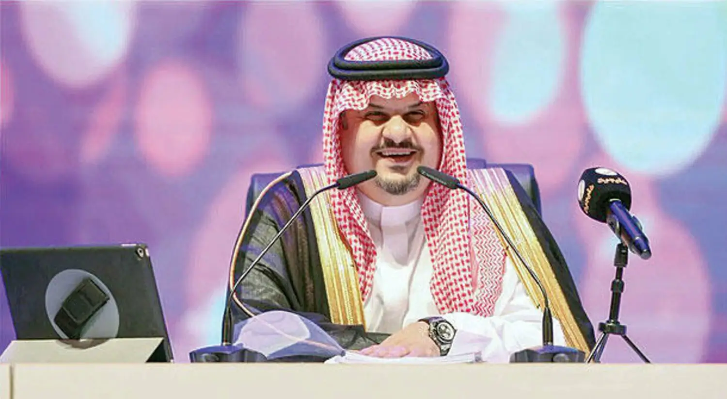 أمسية الأمير عبدالرحمن الشعرية شتاء جازان