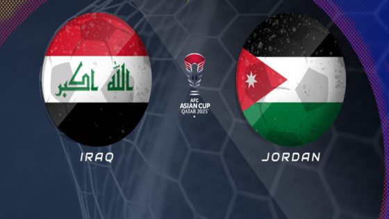 حكم مباراة العراق والأردن