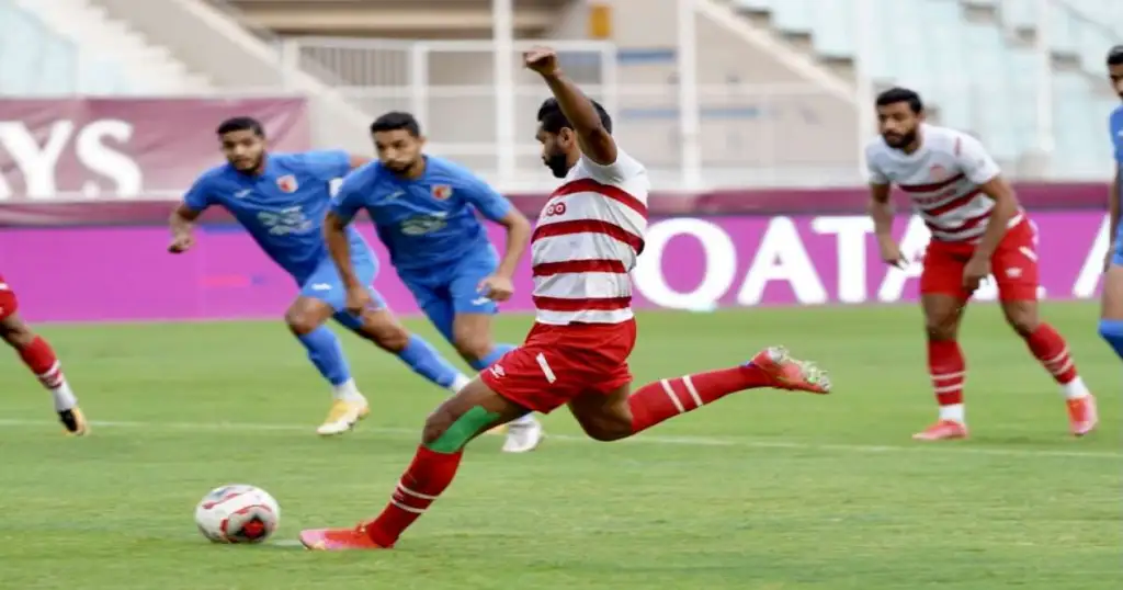 مباراة الإفريقي والأولمبي الباجي في الدوري التونسي