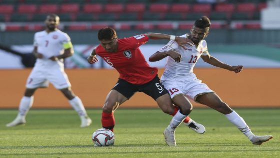 مباراة البحرين وكوريا الجنوبية في كأس آسيا