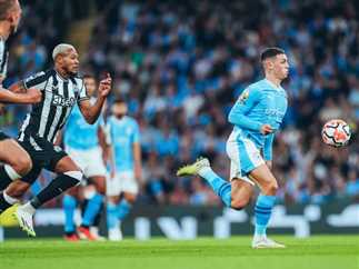 مباراة نيوكاسل ضد مان سيتي