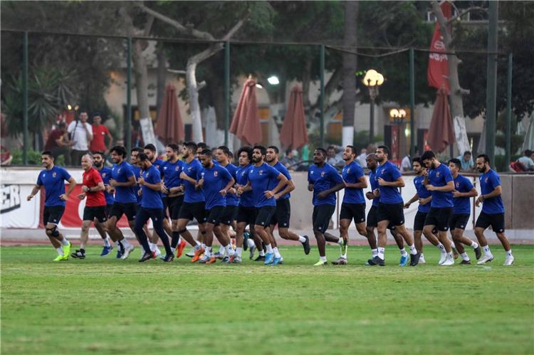 موقف المصابين من المشاركة في مران الأهلي