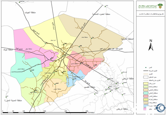 كم عدد سكان حائل 2024
