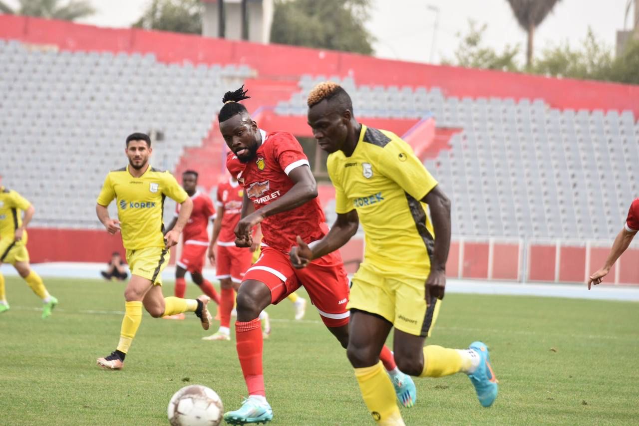 لعبة أربيل وبغداد في الدوري العراقي