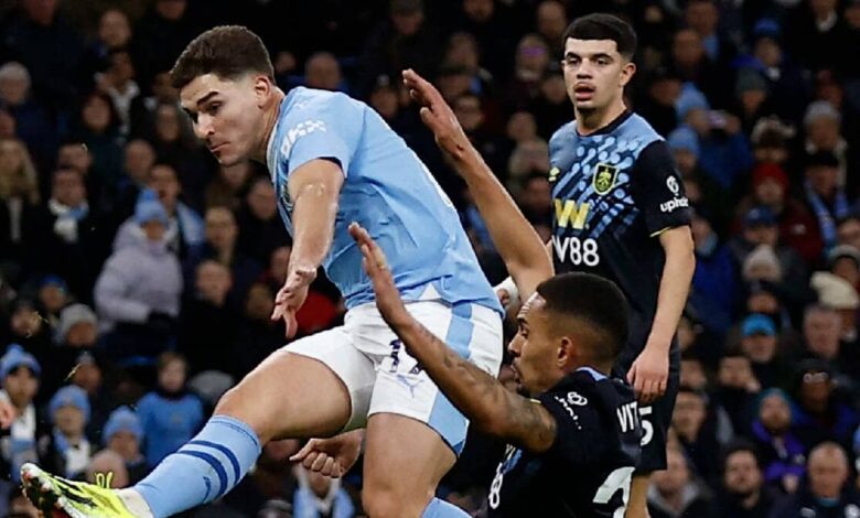  نتيجة مباراة مانشستر سيتي وبيرنلي